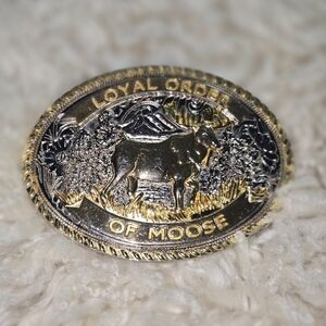 Loyal Order of Moose Belt Buckle